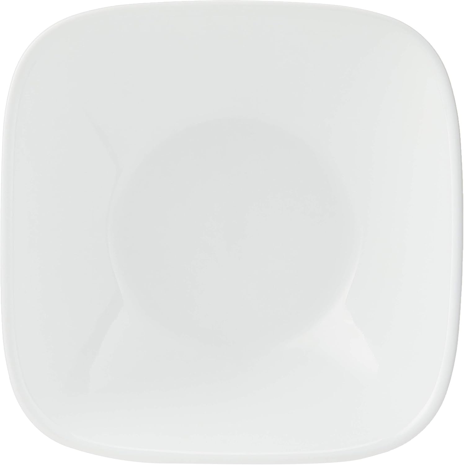 Corelle Vitrelle 18-Piece Service for 6 Dinnerware Set, Triple Layer Glass and Chip Resistant & Vitrelle 1-Qt Serving Bowl 2-Pack, Large Serving Bowl, White