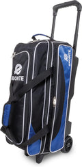 Ebonite Transport Triple Roller Bowling Bag (Blue)