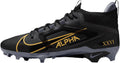 Nike Alpha Menace 4 Elite Saquon Barkley Football Cleats (HF4313-001, Black/Light Carbon) Size 11.5