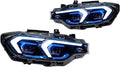 Car Lights Compatible With BMW 2012-2019 F30 LED Headlight F31 Head Lamp 318i 320i 325i 328i 330i 335i DRL Automotive Accessories(Xenon User)