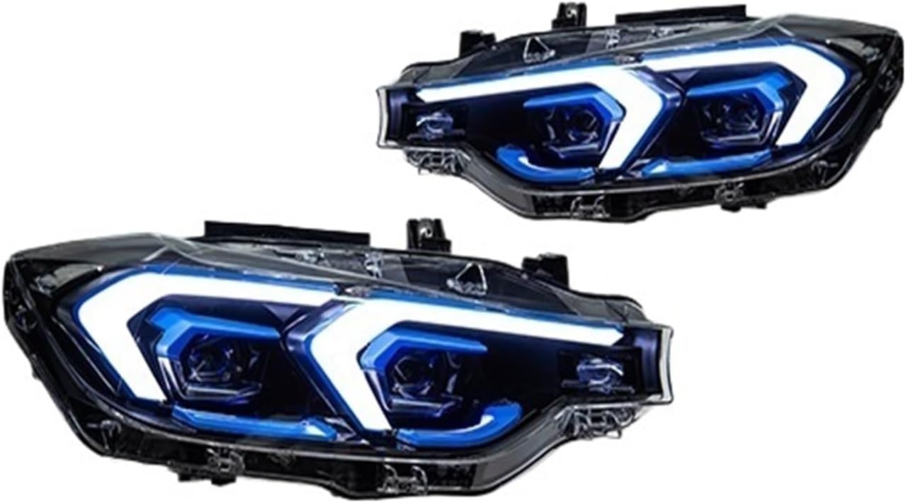 Car Lights Compatible With BMW 2012-2019 F30 LED Headlight F31 Head Lamp 318i 320i 325i 328i 330i 335i DRL Automotive Accessories(Xenon User)
