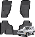 Jenofa-Floor Mats for Jeep Liberty & Cherokee Sport KK 2008-2012 All Weather Car Mats Automotive Floor Liner Custom Car Mat for Cherokee Sport KK Accessories