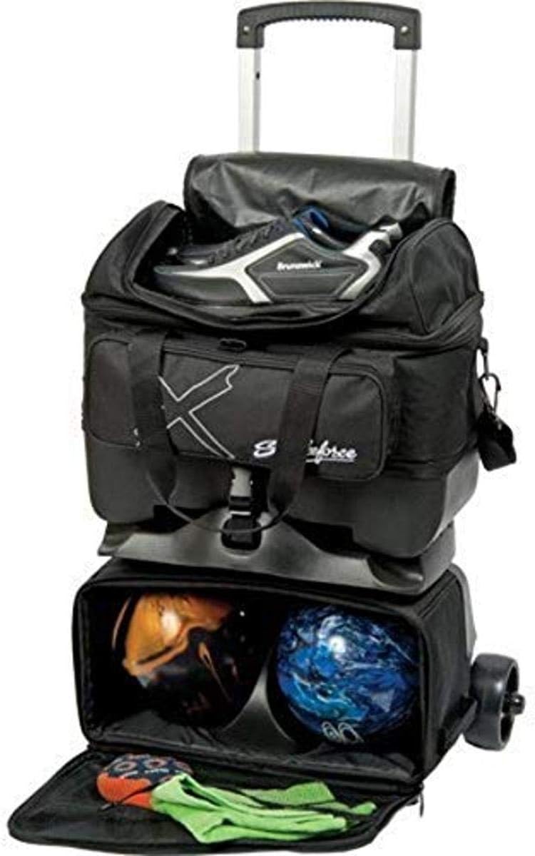 KR Strikeforce Hybrid X Four Ball Roller Bowilng Bag With Shoe & Accessory Compartments