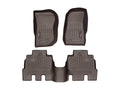 WeatherTech Custom Fit FloorLiners for Jeep Wrangler JK Unlimited 4-Door, Wrangler Unlimited 4-Door, Wrangler Unlimited 4-Door - 1st & 2nd Row (47573-1-2), Cocoa