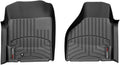 WeatherTech Custom Fit FloorLiners for Dodge Ram Truck 1500, Ram Truck 2500/3500-1st Row (440121), Black