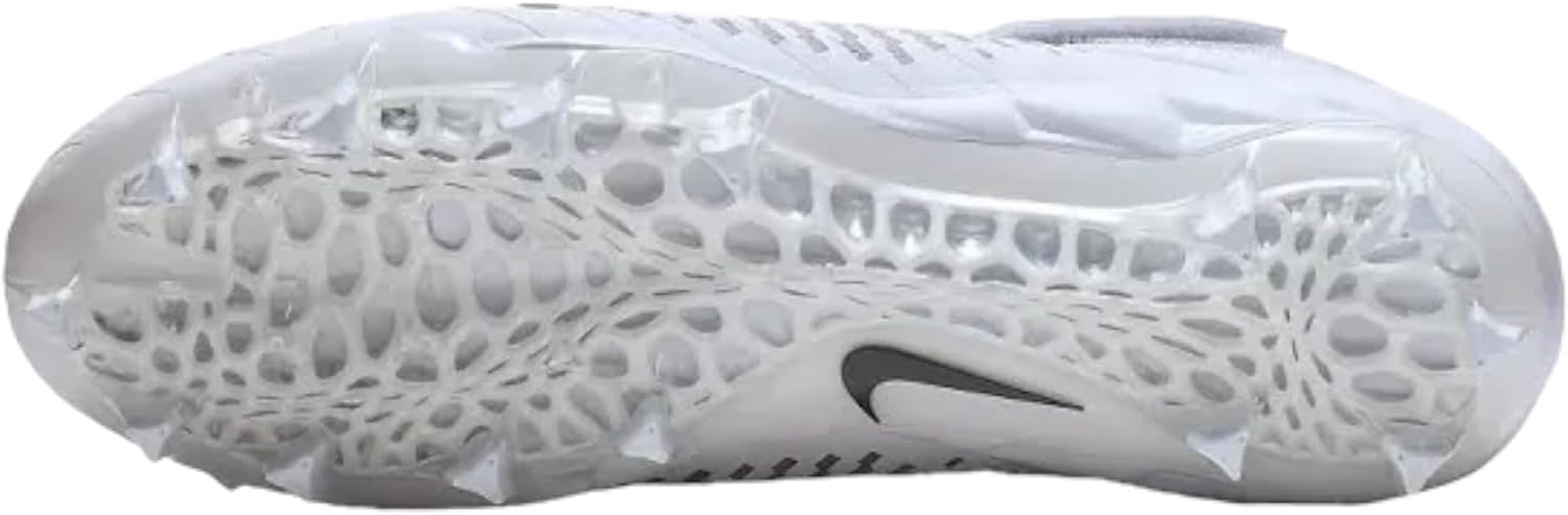 Nike Men's Alpha Menace Pro 2 D Football Cleats - Black/White,7M US