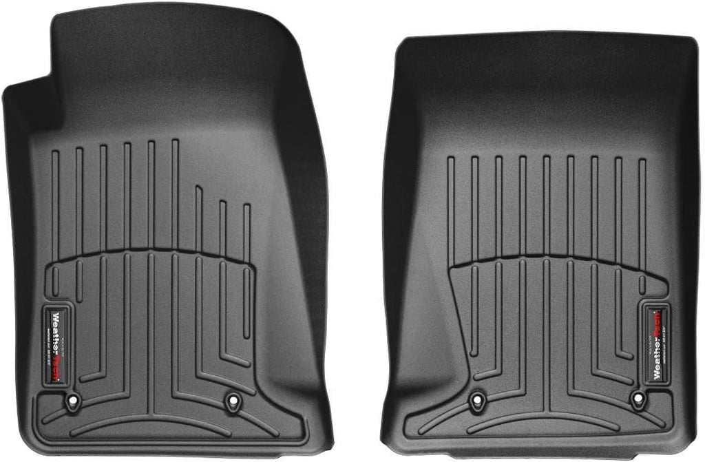 WeatherTech Custom Fit FloorLiners for Chevrolet Camaro, Camaro, 1st Row (442671), Black