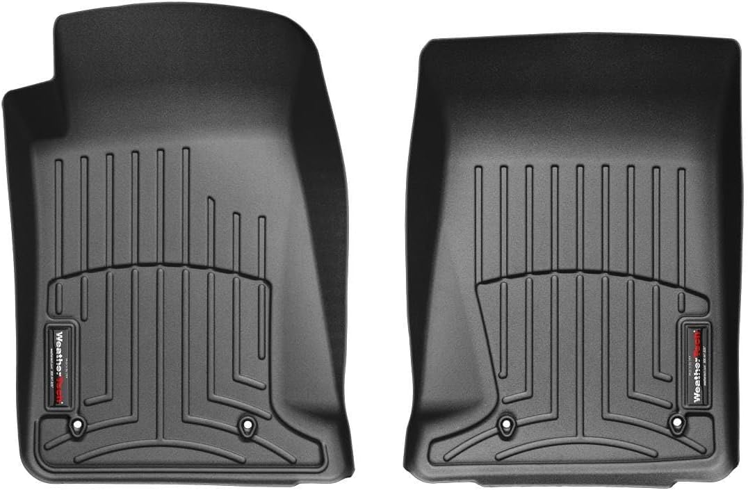 WeatherTech Custom Fit FloorLiners for Chevrolet Camaro, Camaro, 1st Row (442671), Black
