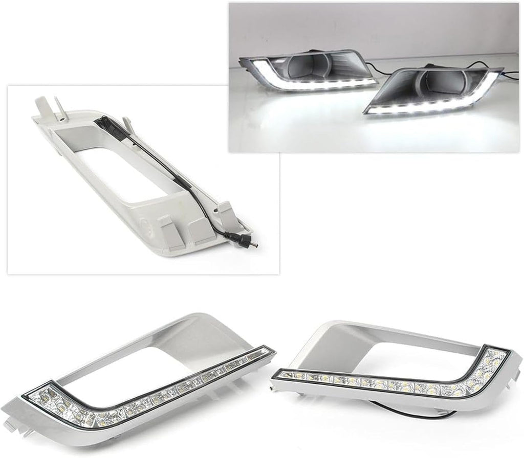 Fog Lights Fog Driving Light Daytime Running For Work Lamps For Ranger 2015-2016 Pair Car Day Light Indicators Waterproof Shockproof