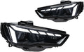Car Lights Compatible With A3 8V Sedan Sportback 2013-2016 S3 LED Auto Headlight Assembly Upgrade A5 Design LHD RHD Tool Accessories(Original Xenon,LHD)