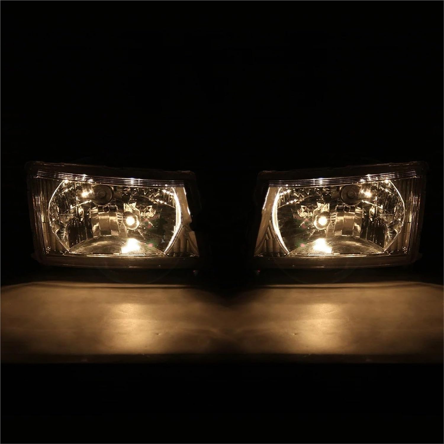 Headlight For Mitsubishi Canter FUSO FE FG 2012 2013 2014 2015 2016-2018 Car Fog Light Turn Signal Light Headlights Indicator Lamp Assembly W/bulb Indicator Lamp(Right Side)