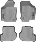 WeatherTech Custom Fit FloorLiners for VW Golf R, Jetta SportWagen, Jetta - 1st & 2nd Row (462691-460802), Grey