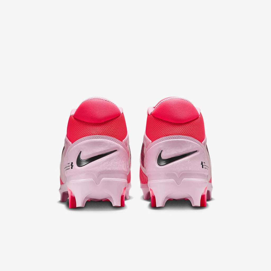 Nike Alpha Menace 4 Elite Football Cleats (FD7036-600, University Red/Team Red/Black/White)