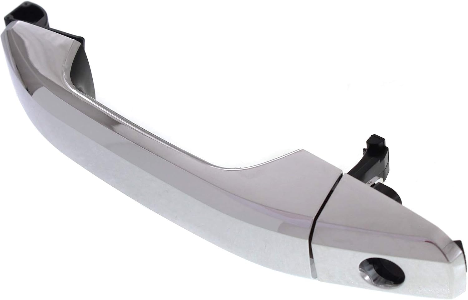 Garage-Pro Exterior Door Handle SET Compatible with GMC Sierra 1500 2014-2018, Sierra 2500 HD 2015-2018, Sierra 3500 HD, Chevrolet Silverado 1500 Chrome Plastic