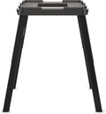 Ninja XSKUNSTAND Outdoor Stand, Woodfire Products, Adjustable Height, Utensil-Holder, Side Table-Compatible, Weather-Resistant, Black, 26' x 34' x 34