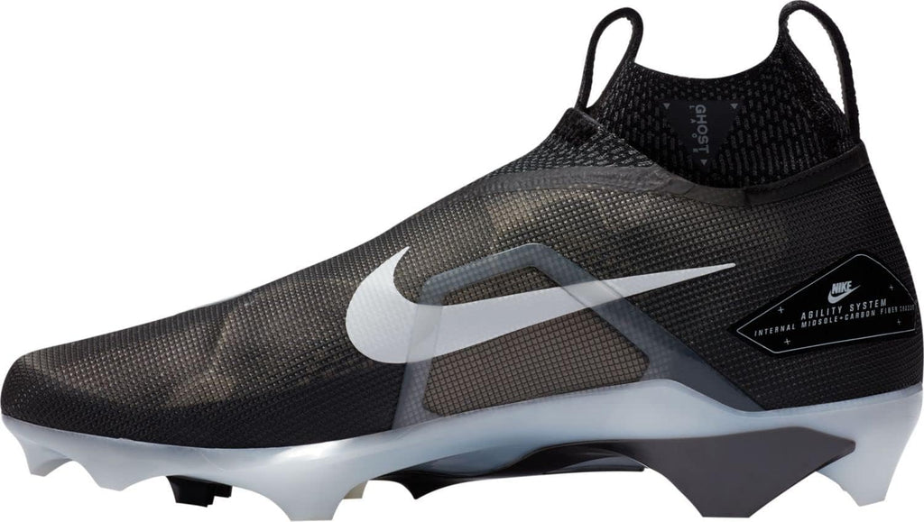 Nike Alpha Menace Elite 3 White/Particle Grey/Opti Yellow/Black Mens Football Cleat.
