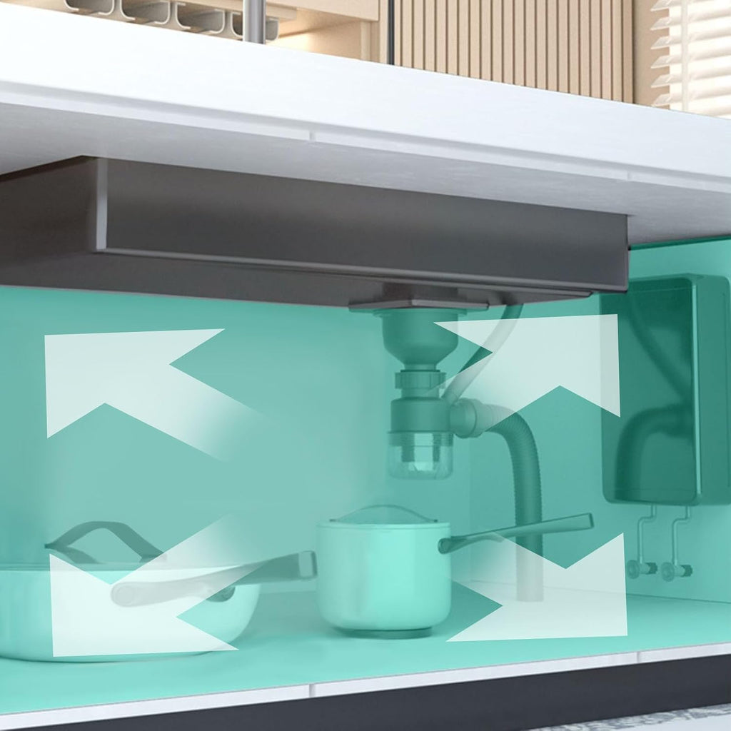 Kitchen Sink 304 Stainless Steel Undermount Sink Drop in Single Bowl Kitchen Sinks, With Pull Down Sprayhead Faucet, With Pressurized Cup Washer and Two Waterfalls (31.5 x 18.1 inch)