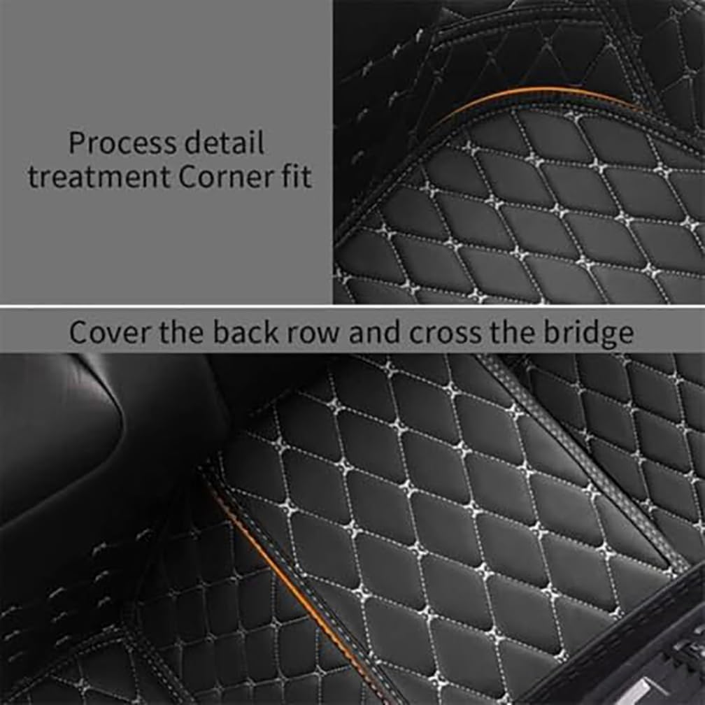 Car Floor Mats, for Mercedes Benz GLC 300 GLC 350e GLC 43 AMG 2023-2024 All Weather Full Coverage Anti Slip Universal Waterproof Protection, Auto Accessories,A-Beige