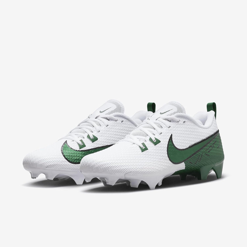 Nike Men's Vapor Edge Speed 360 2 Molded Football Cleats (DA5455-102, White/White/Pure Platinum/Metallic Silver)