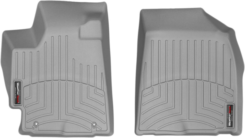 WeatherTech Custom Fit FloorLiners for Toyota Highlander - 1st Row (461151), Grey