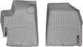 WeatherTech Custom Fit FloorLiners for Toyota Highlander - 1st Row (461151), Grey