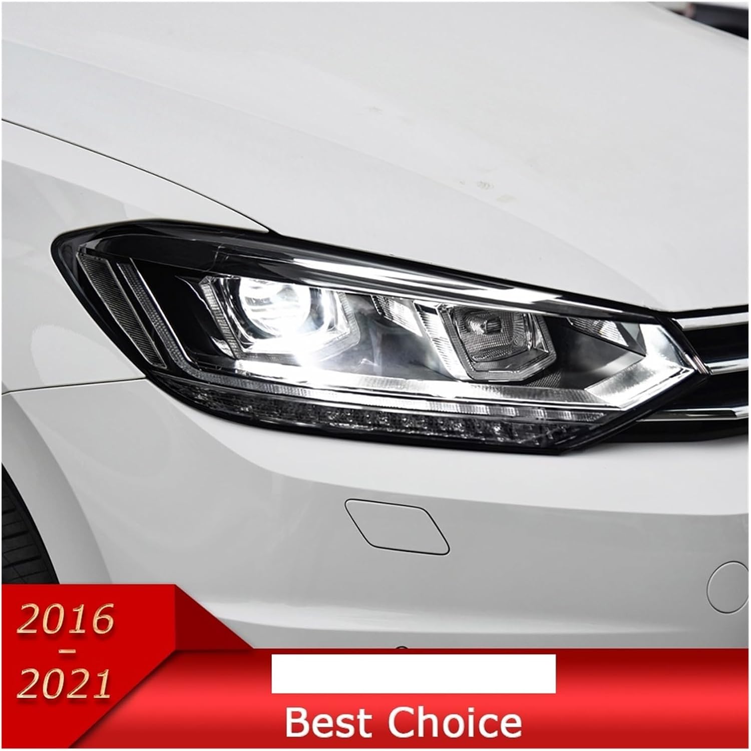 Car Lights Compatible With Touran L 2016-2022 LED Auto Headlight Assembly Upgrade High Configure Style Design Bifocal Lens Tool Accessories