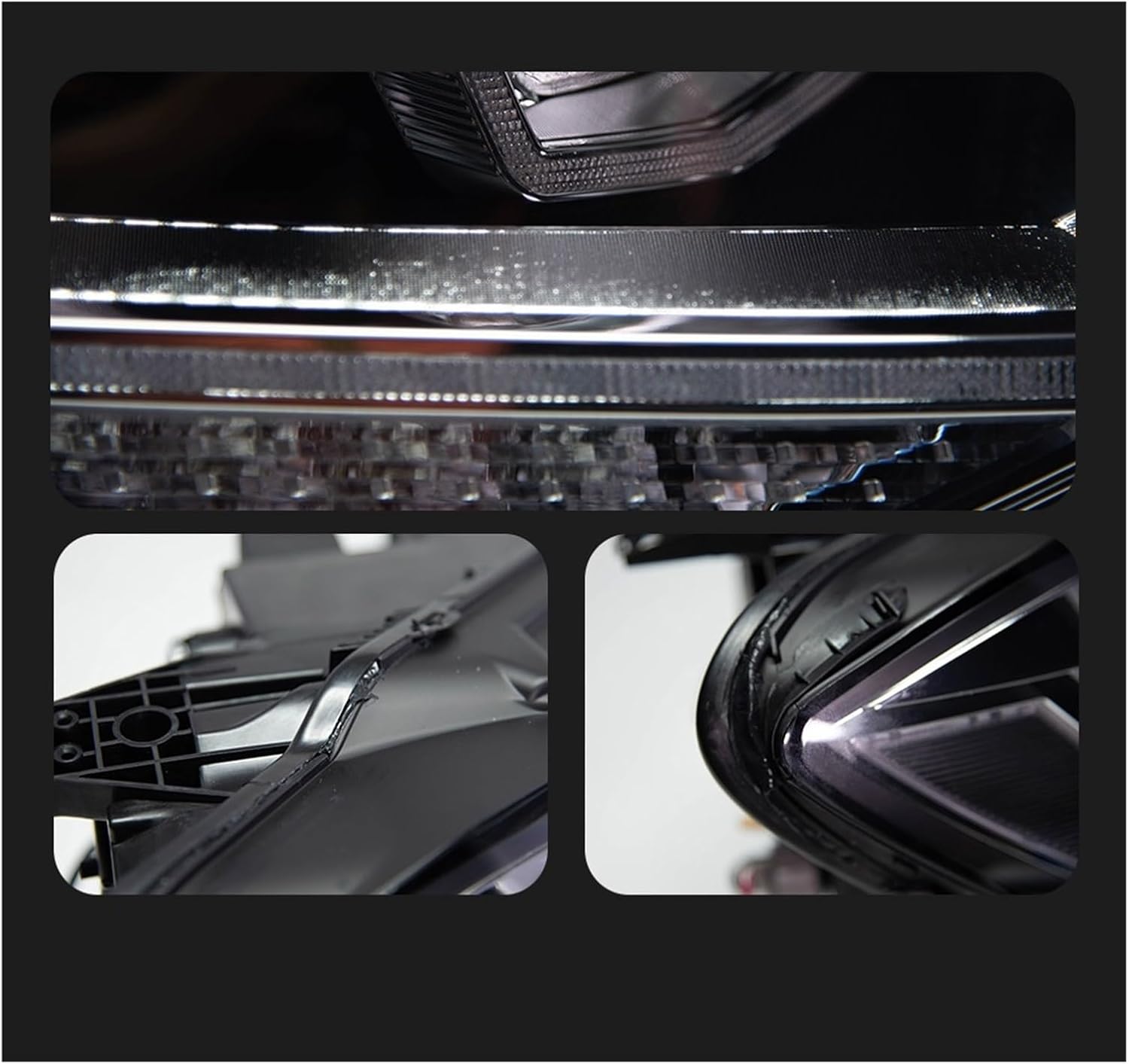Car Lights Compatible With Touran L 2016-2022 LED Auto Headlight Assembly Upgrade High Configure Style Design Bifocal Lens Tool Accessories