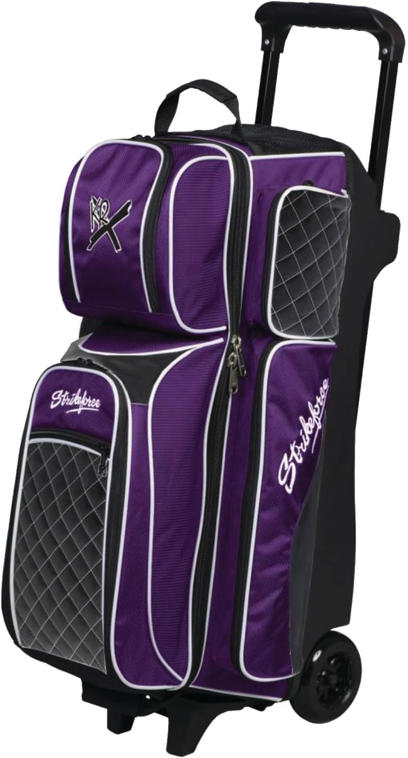 KR Strikeforce Royal Flush Triple Roller Bowling Bag