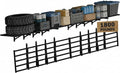FLEXIMOUNTS Fold-Down 2x6ft Garage Wall Shelving, 4-Pack Heavy Duty Folding Garage Shelving Wall Mounted, 1800 lbs Capacity, Storage for Power Tools, Garden Supplies & Seasonal Storage, Lite Series