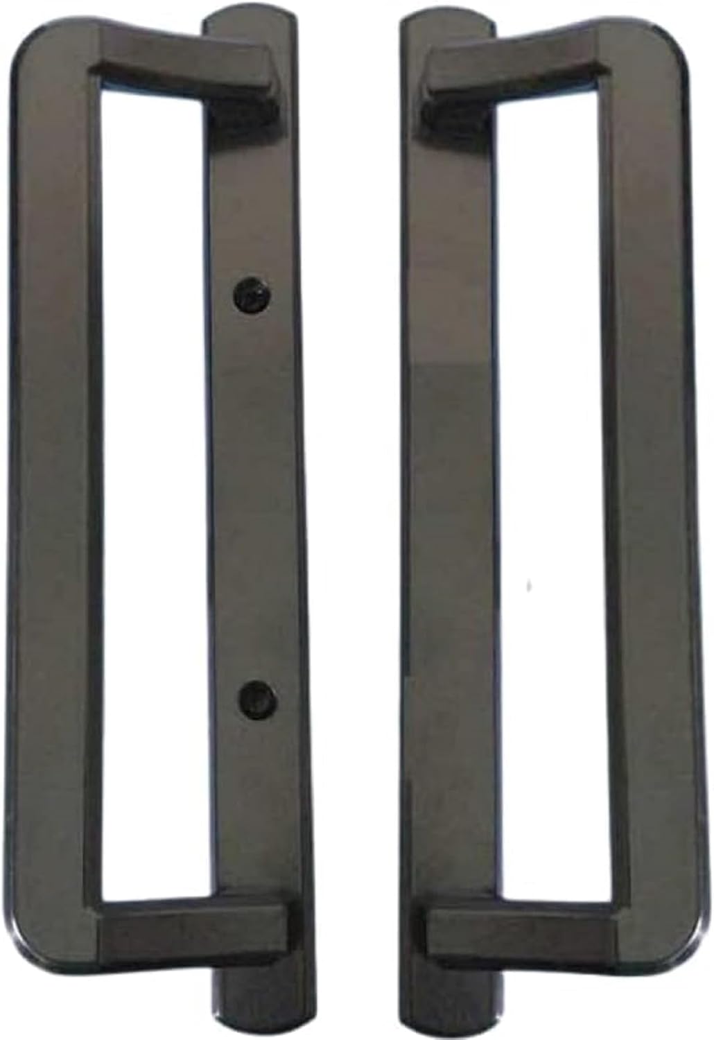 Alcan PGT 10' Sliding Glass Patio Door Handle Set w/Thumb Latch Lever, Screws Interior + Exterior Replacement w/ 3-7/8' Hole Spacing | Fix Repair PGT Door Hardware - Black