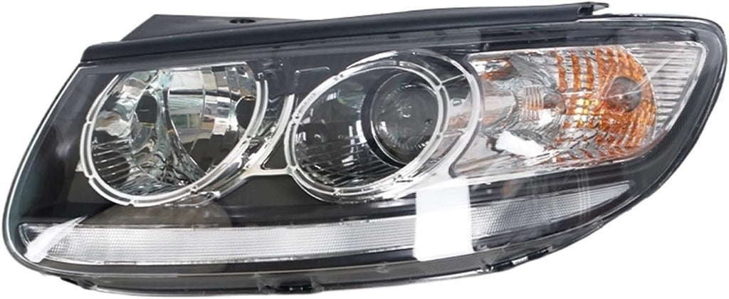 Halogen Headlight Compatible With Hyundai Santa Fe 2007 2008 2009 2010 2011 2012 Car Front Bumper Head Light HY2502150 HY2503150(Left)