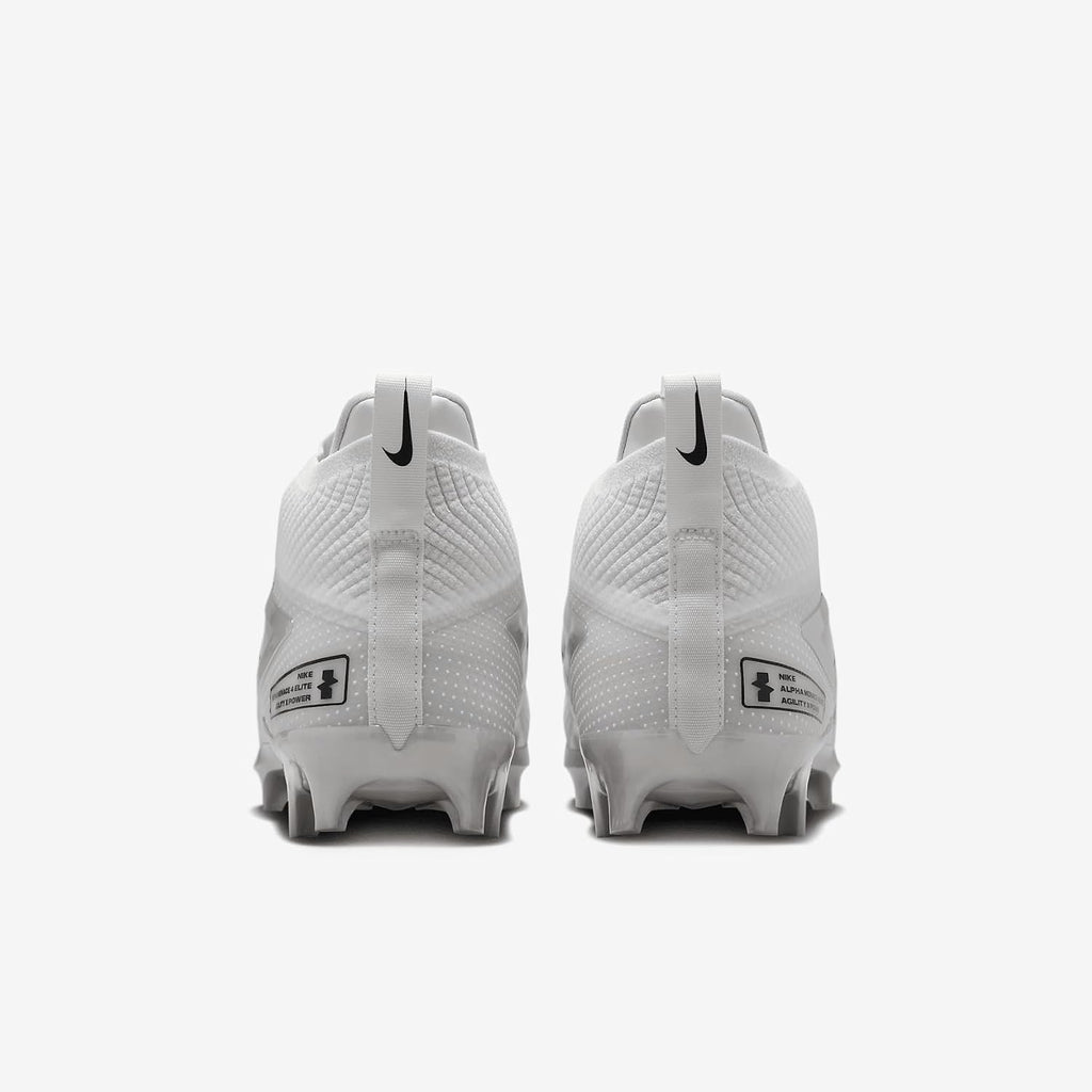 Nike Alpha Menace 4 Elite Football Cleats (FD7036-600, University Red/Team Red/Black/White)