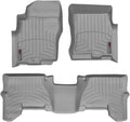 WeatherTech Custom Fit FloorLiners for Nissan Xterra, Pathfinder, Xterra - 1st & 2nd Row (46033-1-2), Grey
