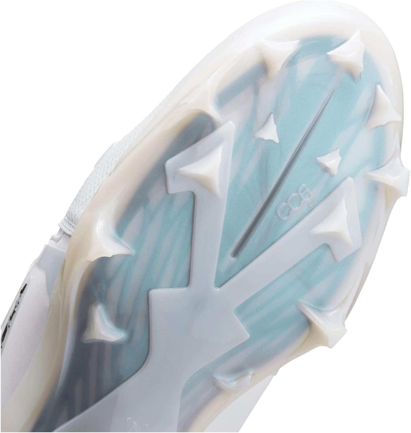 Nike Men's Alpha Menace Pro 2 Mid Football Cleats, White/Black, 10