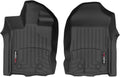 WeatherTech Custom Fit FloorLiners for Ford Ranger - 1st Row (4415181V), Black