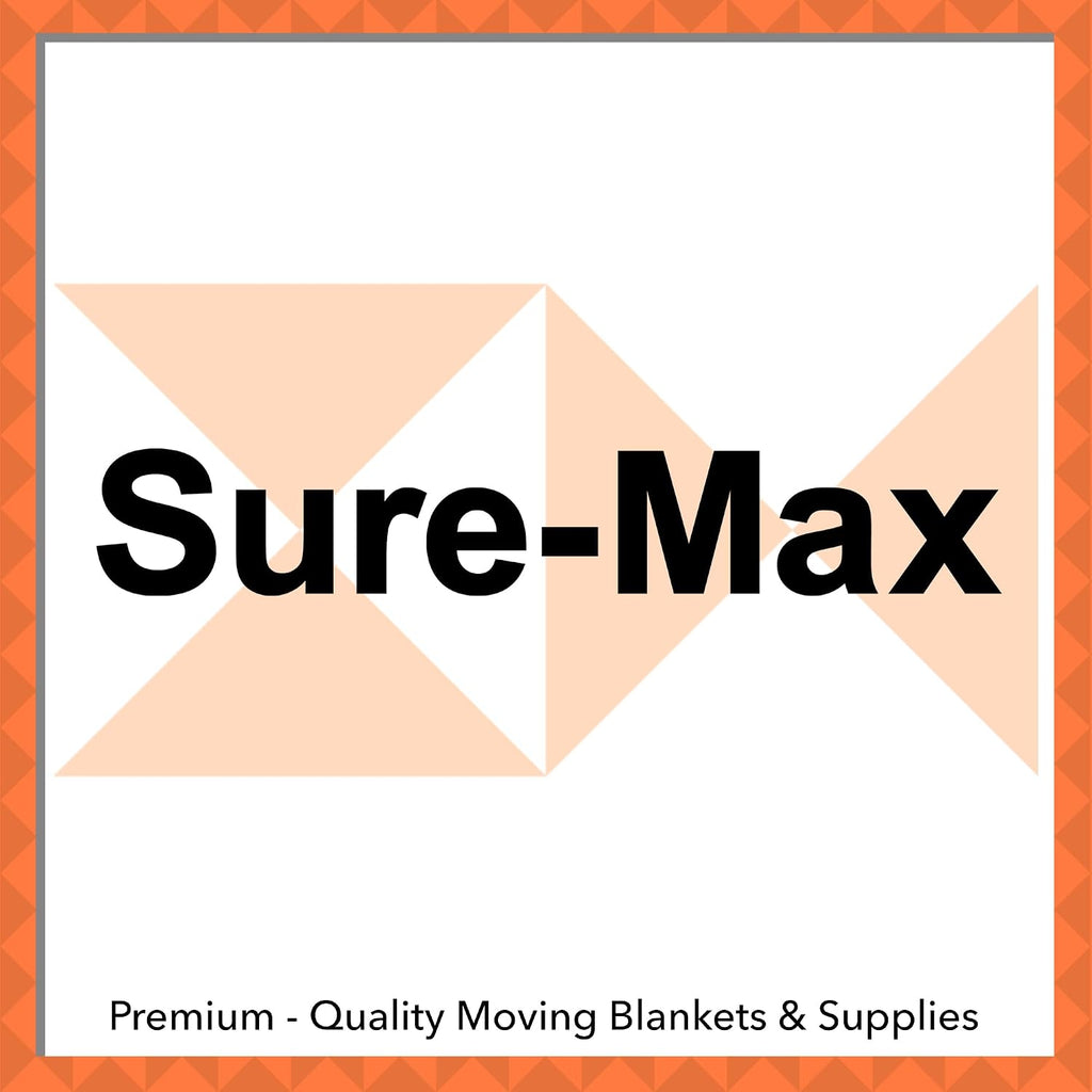 Sure-Max Premium Carton Packing Tape 2.0 mil 330 Feet (110 Yards) - Clear - 4 Cases (144 Rolls Total)