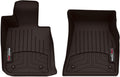 WeatherTech Custom Fit FloorLiners for BMW M4, M4 Competition, M440i, 430i - 1st Row (4716731), Cocoa