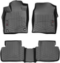 WeatherTech Custom Fit FloorLiners for Honda Civic Type R, Civic, Civic Si - 1st & 2nd Row (44884-1-2), Black