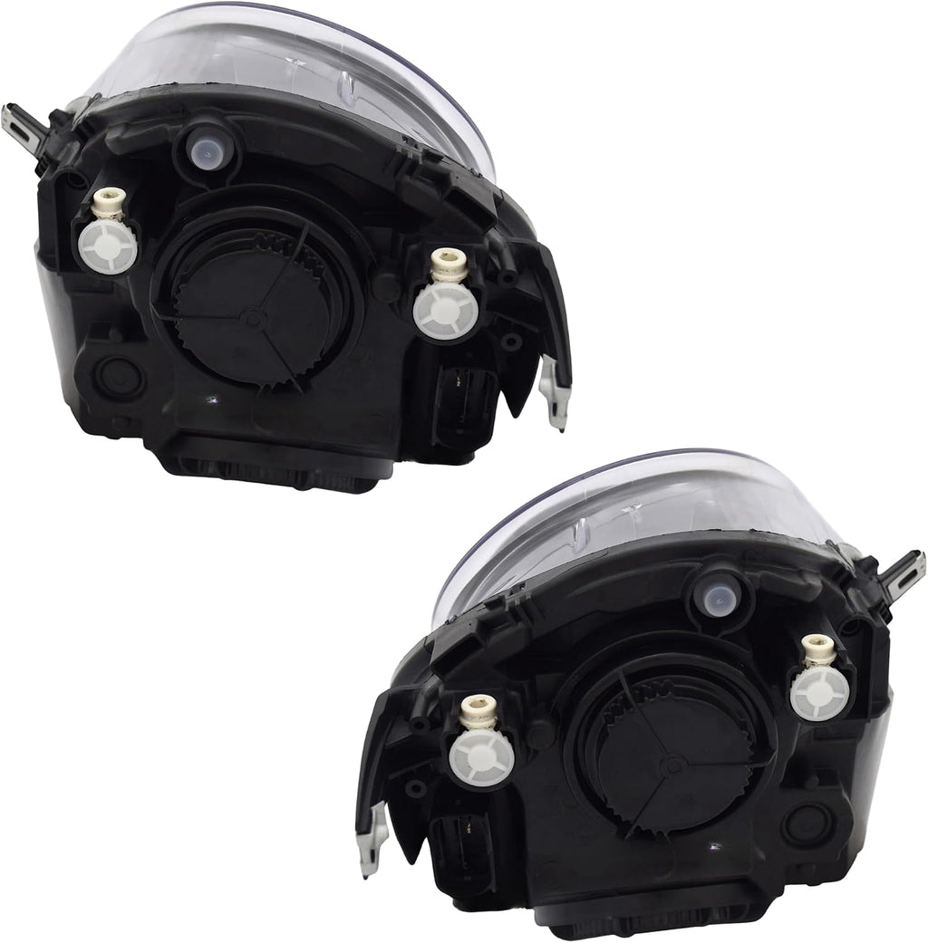 Headlamp Replacement For Mini 2019-2021 Cooper / 2020 Cooper Clubman Halogen Headlight Assembly W/ Bulbs, Pair Right / Left, MC2519104 MC2518104 / 63 11 7 433 796, 63 11 7 433 795 DOT/SAE Compliant
