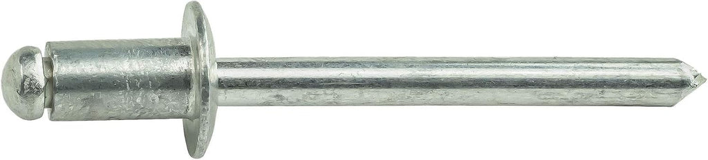 Aluminum Pop Rivets 1/4' x 1/8' Dome Head Blind 8-2 Gap .020-.125 Quantity 250 HQ