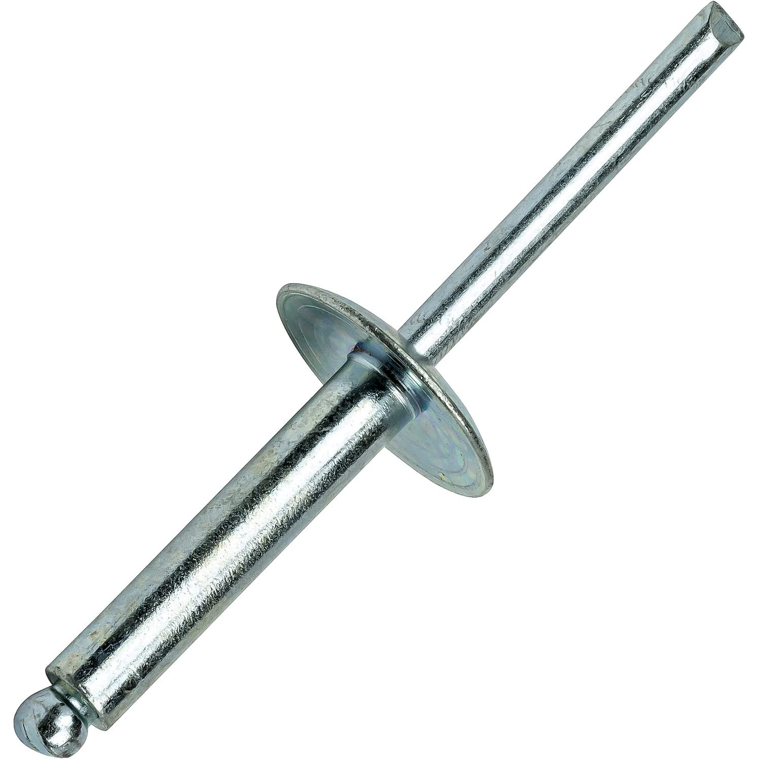 Large Flange Pop Rivets 1/4' x 3/4'All Steel (8-12) Dome Head Pack of 500 Fastener Set LS22445F