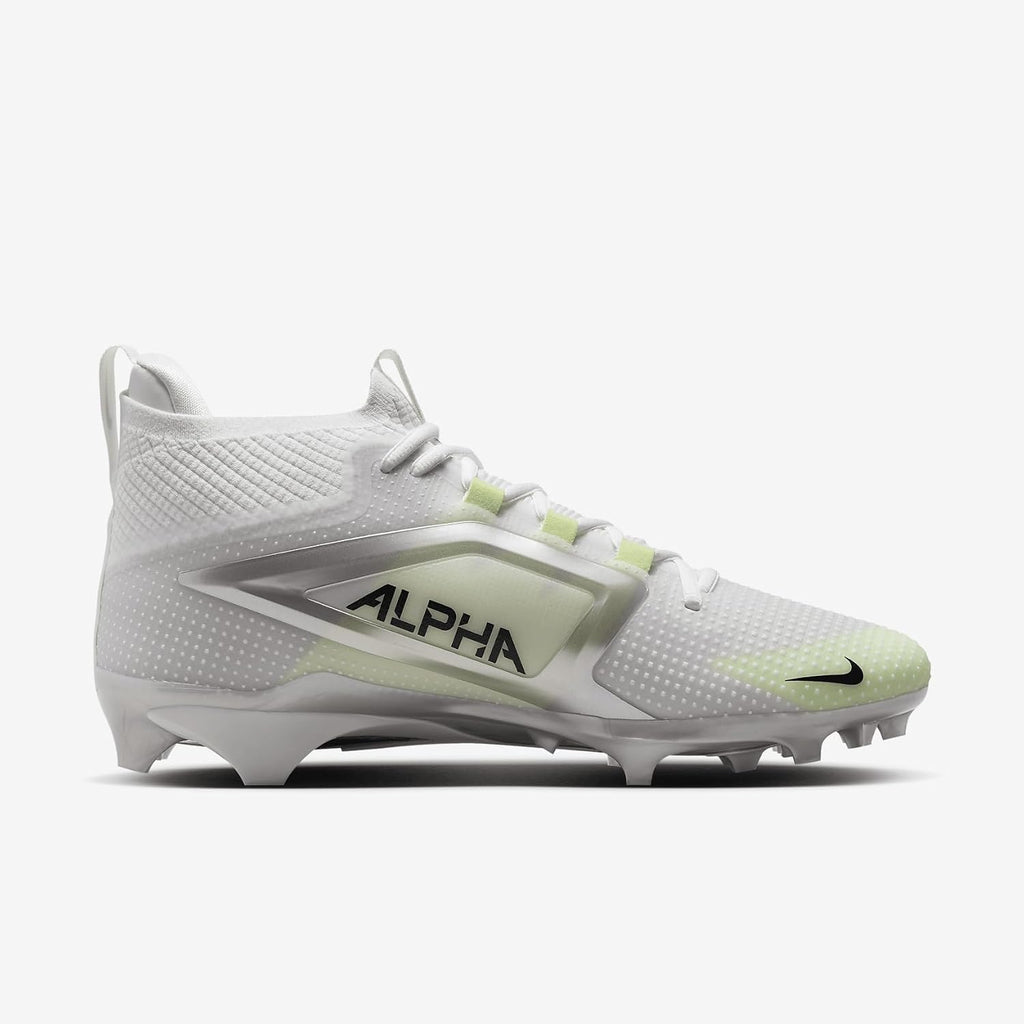 Nike Alpha Menace 4 Elite Football Cleats (FD7036-600, University Red/Team Red/Black/White)