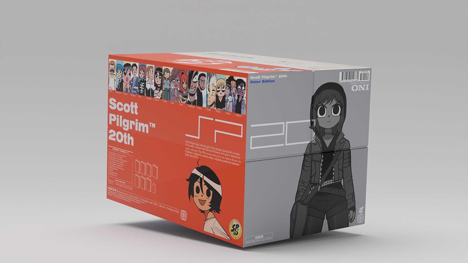 Scott Pilgrim 20th Anniversary Color Hardcover Box Set
