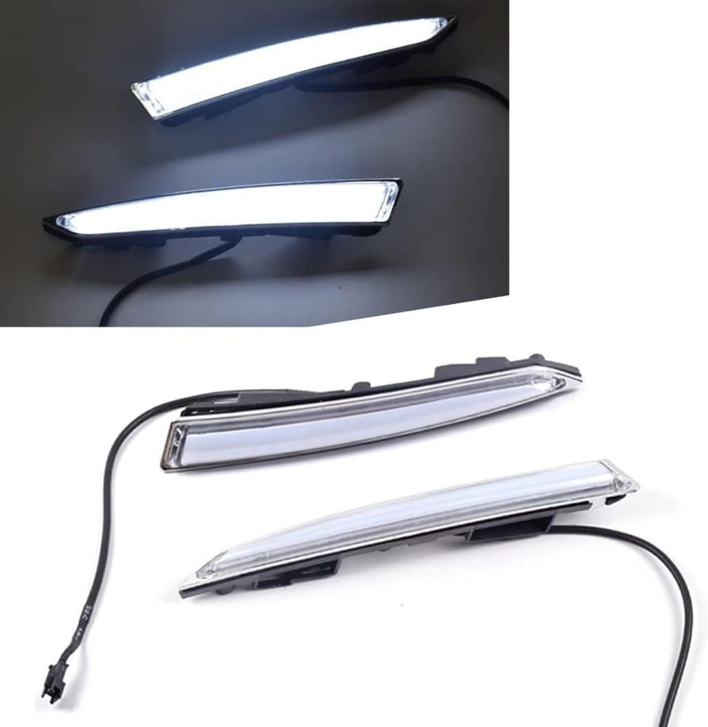 Fog Lights Car DRL Fog Light Daytime Driving Running Lamp Indicator For Kuga For Escape 2013-2016 1Pair