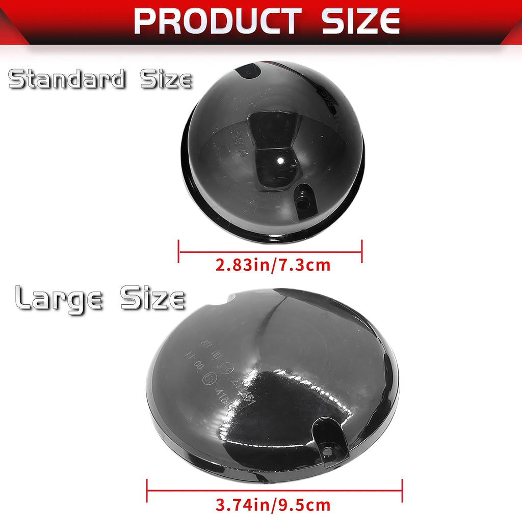 LED Upgraded Light Tail Light Kits, 10Pcs Led Indicator Light Compatible with Land Rover Defender 1990-2016 (Smoked Lens)