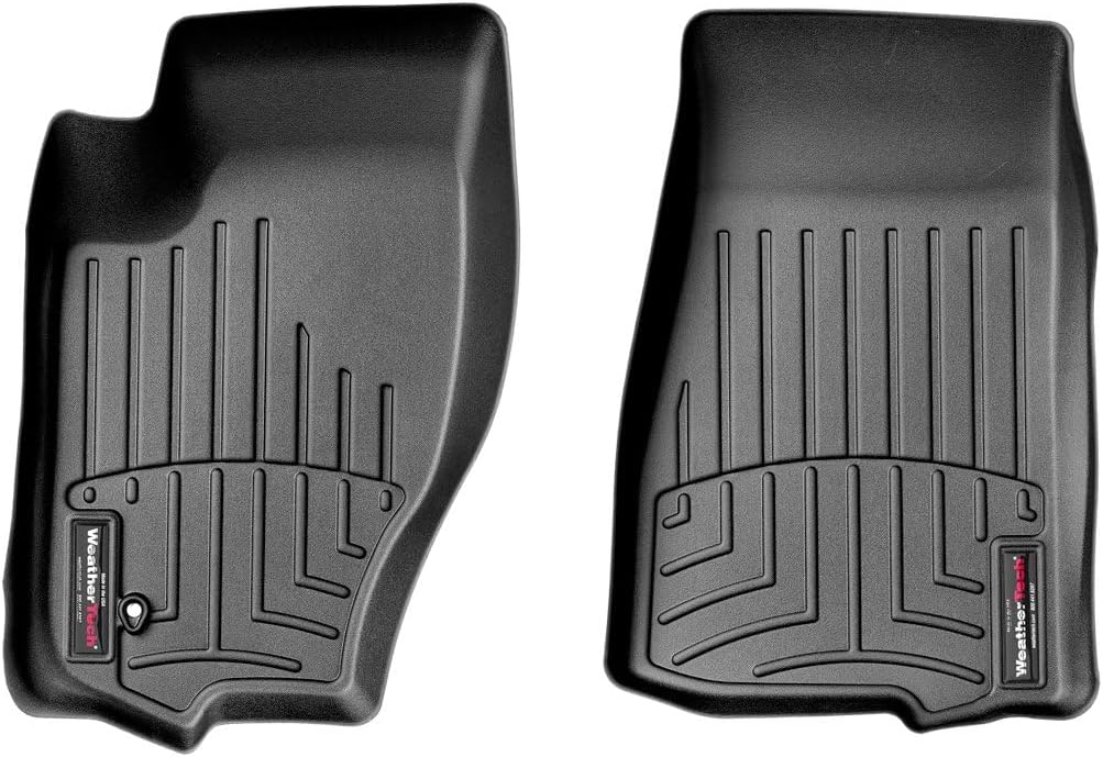WeatherTech Custom Fit FloorLiners for Jeep Grand Cherokee, Commander, 1st Row (440131), Black