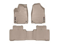 WeatherTech Custom Fit FloorLiners for Acura MDX, MDX, MDX - 1st & 2nd Row (45576-1-2), Tan