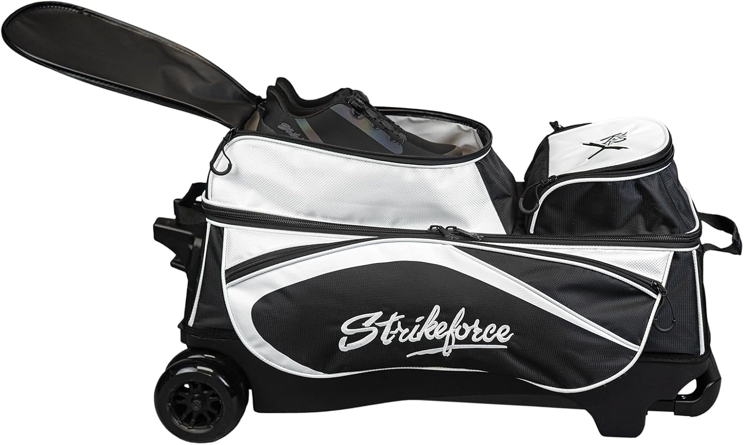 KR Strikeforce Drive Triple Roller with Dual Wheels (Black/White)
