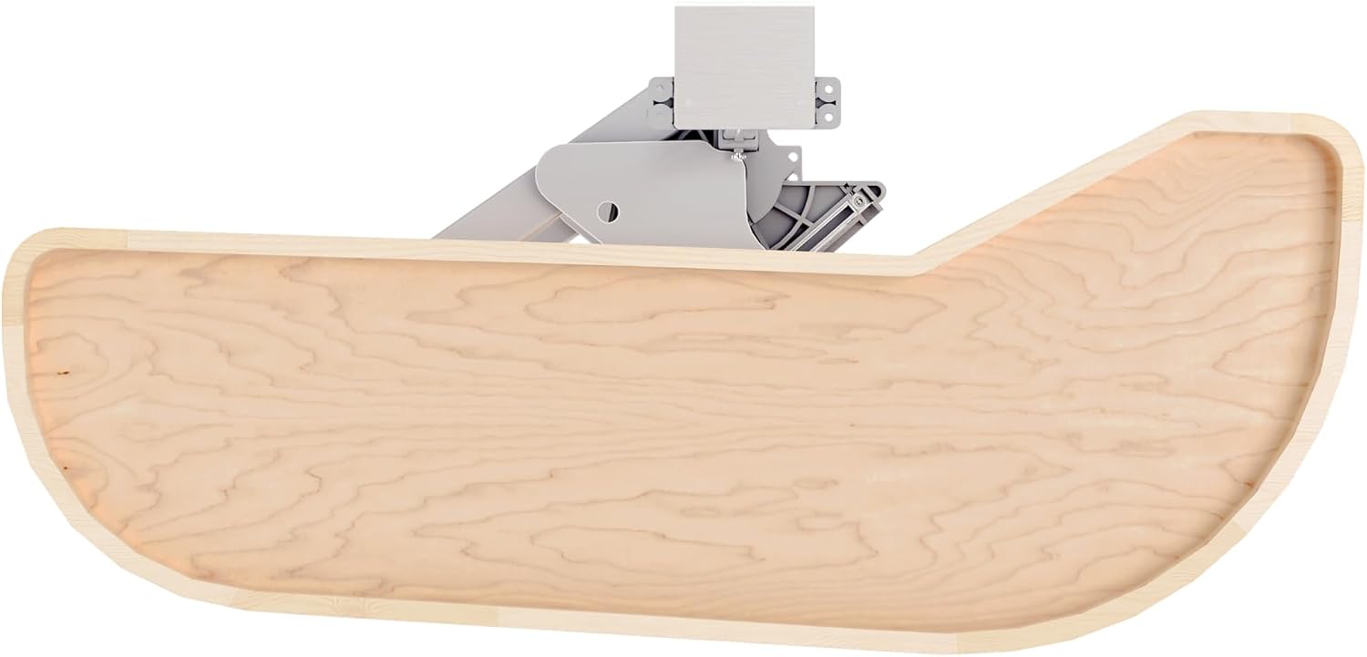 Rev-A-Shelf Maple Two-Tier Classic Girasolo w/Soft-Close for 12' Left Opening/Blind Right Corner Cabinets