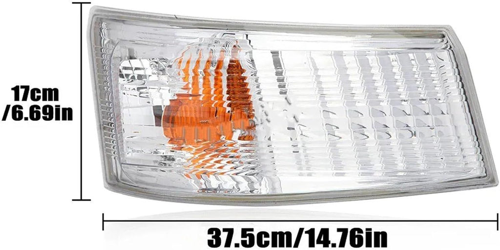 For Mitsubishi Canter FUSO FE FG 2012-2018 Corner Light Car Front Fog Light Turn Signal Light Headlights Indicator Lamp Assembly Indicator Lamp(1 pair)